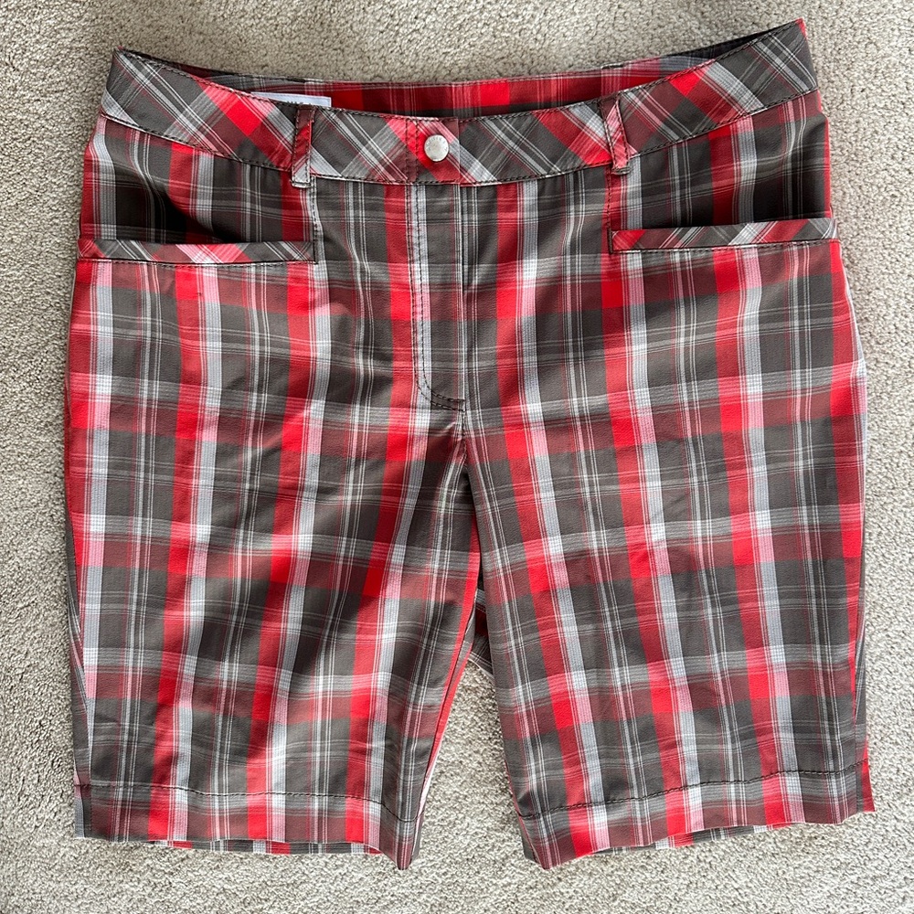 Cutter & Buck Red and tan Women's Shorts